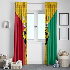 Guinea Football Window Curtain Come On Syli National