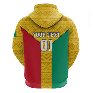 Guinea Football Zip Hoodie Come On Syli National