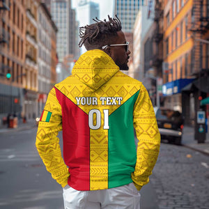 Guinea Football Zip Hoodie Come On Syli National