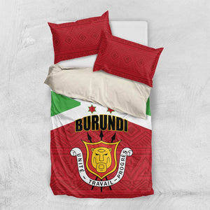 Burundi Bedding Set Coat Of Arms African Pattern