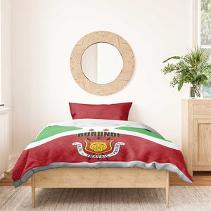 Burundi Bedding Set Coat Of Arms African Pattern