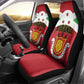 Burundi Car Seat Cover Coat Of Arms African Pattern