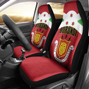 Burundi Car Seat Cover Coat Of Arms African Pattern