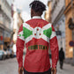 Personalized Burundi Long Sleeve Button Shirt Coat Of Arms African Pattern