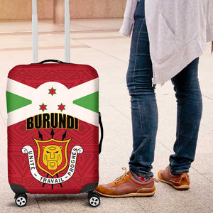 Burundi Luggage Cover Coat Of Arms African Pattern