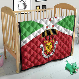 Burundi Quilt Coat Of Arms African Pattern