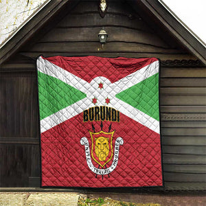 Burundi Quilt Coat Of Arms African Pattern