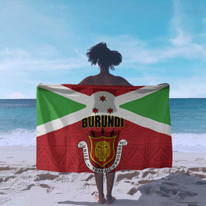 Burundi Sarong Coat Of Arms African Pattern