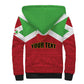 Personalized Burundi Sherpa Hoodie Coat Of Arms African Pattern