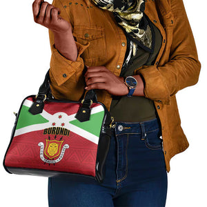 Burundi Shoulder Handbag Coat Of Arms African Pattern