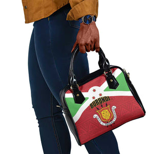 Burundi Shoulder Handbag Coat Of Arms African Pattern