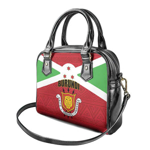 Burundi Shoulder Handbag Coat Of Arms African Pattern