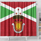 Burundi Shower Curtain Coat Of Arms African Pattern