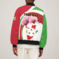 Personalized Burundi Independence Day Bomber Jacket Coat Of Arms Bujumbura Flower