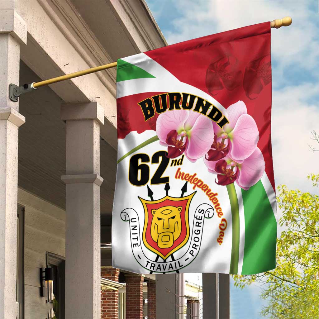 Burundi Independence Day Garden Flag Coat Of Arms Bujumbura Flower