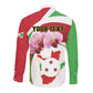 Personalized Burundi Independence Day Long Sleeve Button Shirt Coat Of Arms Bujumbura Flower