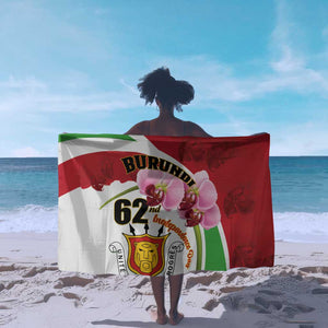 Burundi Independence Day Sarong Coat Of Arms Bujumbura Flower