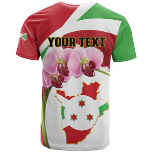 Personalized Burundi Independence Day T shirt Coat Of Arms Bujumbura Flower