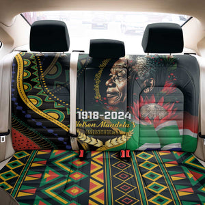 Nelson Mandela Birthday Back Car Seat Cover Leader of the Nation