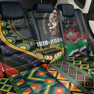 Nelson Mandela Birthday Back Car Seat Cover Leader of the Nation