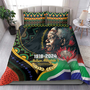 Nelson Mandela Birthday Bedding Set Leader of the Nation