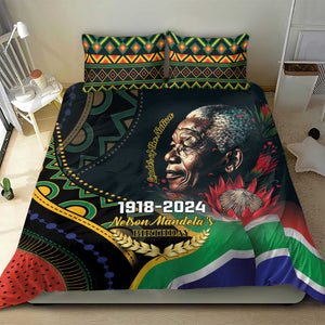 Nelson Mandela Birthday Bedding Set Leader of the Nation