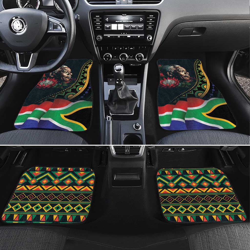 Nelson Mandela Birthday Car Mats Leader of the Nation