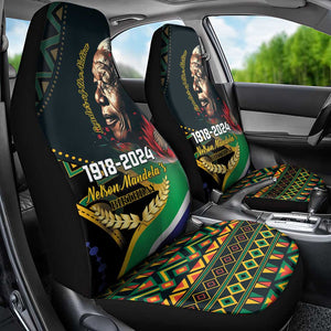 Nelson Mandela Birthday Car Seat Cover Leader of the Nation