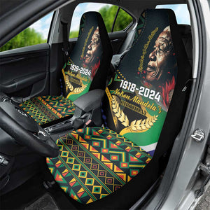 Nelson Mandela Birthday Car Seat Cover Leader of the Nation