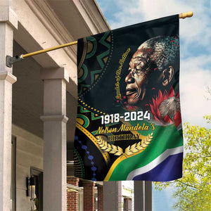 Nelson Mandela Birthday Garden Flag Leader of the Nation