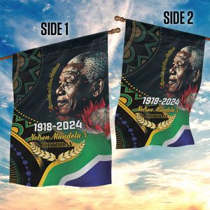 Nelson Mandela Birthday Garden Flag Leader of the Nation