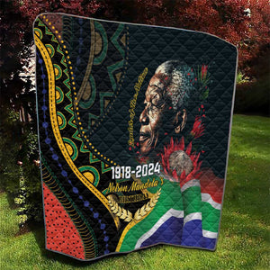 Nelson Mandela Birthday Quilt Leader of the Nation