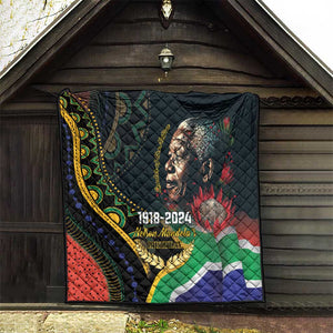 Nelson Mandela Birthday Quilt Leader of the Nation