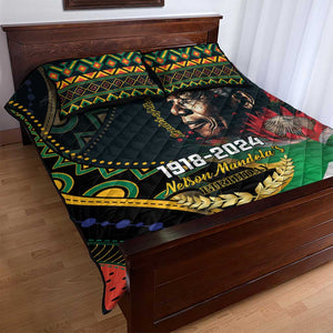 Nelson Mandela Birthday Quilt Bed Set Leader of the Nation