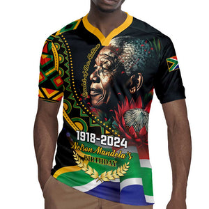 Nelson Mandela Birthday Rugby Jersey Leader of the Nation