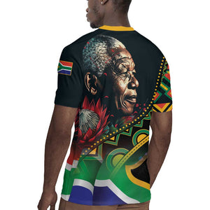 Nelson Mandela Birthday Rugby Jersey Leader of the Nation