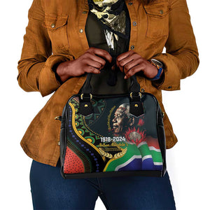 Nelson Mandela Birthday Shoulder Handbag Leader of the Nation