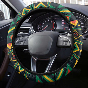 Nelson Mandela Birthday Steering Wheel Cover Leader of the Nation