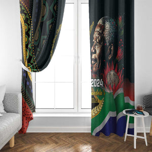 Nelson Mandela Birthday Window Curtain Leader of the Nation