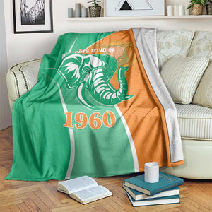 Ivory Coast Independence Day Blanket Cote d Ivoire Elephant