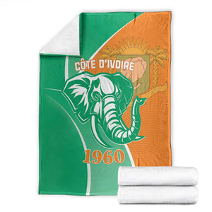 Ivory Coast Independence Day Blanket Cote d Ivoire Elephant