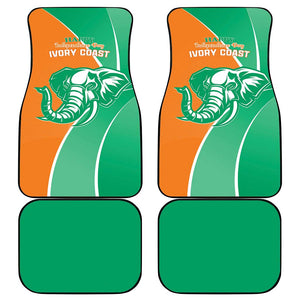 Ivory Coast Independence Day Car Mats Cote d Ivoire Elephant