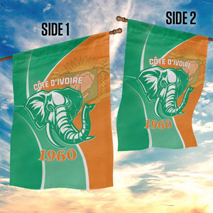 Ivory Coast Independence Day Garden Flag Cote d Ivoire Elephant