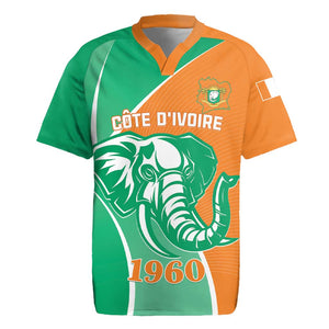 Ivory Coast Independence Day Rugby Jersey Cote d Ivoire Elephant