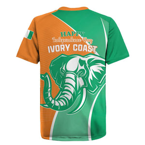 Ivory Coast Independence Day Rugby Jersey Cote d Ivoire Elephant