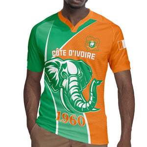 Ivory Coast Independence Day Rugby Jersey Cote d Ivoire Elephant