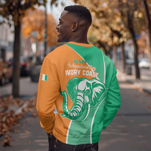 Ivory Coast Independence Day Sweatshirt Cote d Ivoire Elephant