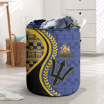 Barbados Trident Laundry Basket Afro-Barbadians Kente Pattern