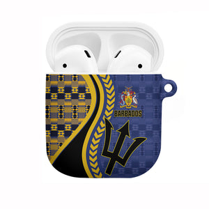 Barbados Trident AirPods Case Afro-Barbadians Kente Pattern