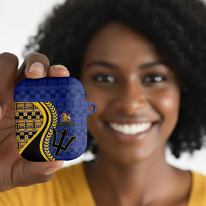Barbados Trident AirPods Case Afro-Barbadians Kente Pattern
